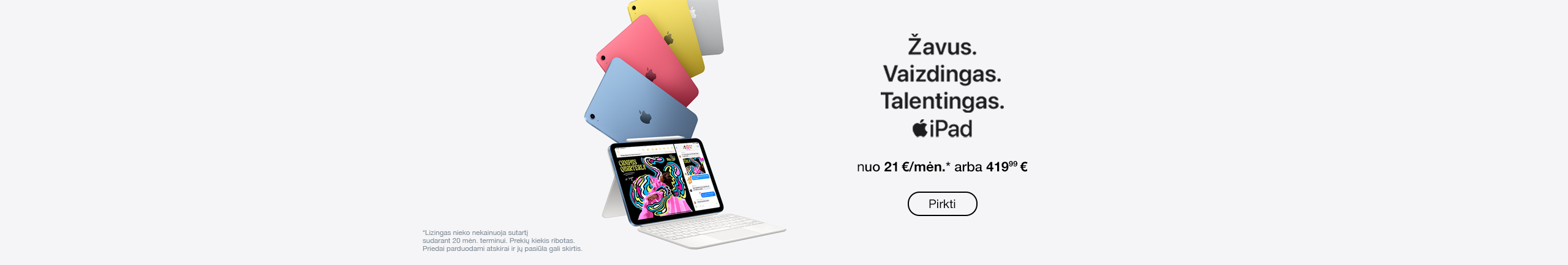 Nauji iPad Air A16 modeliai