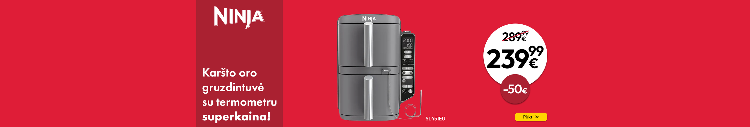 Ninja airfryer offer SL451EU