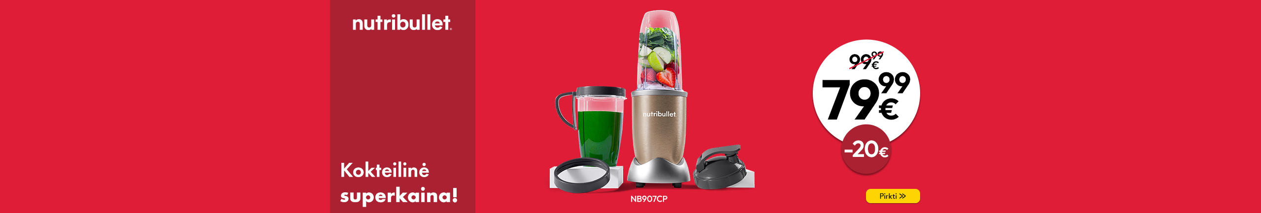Nutribullet offer NB907CP