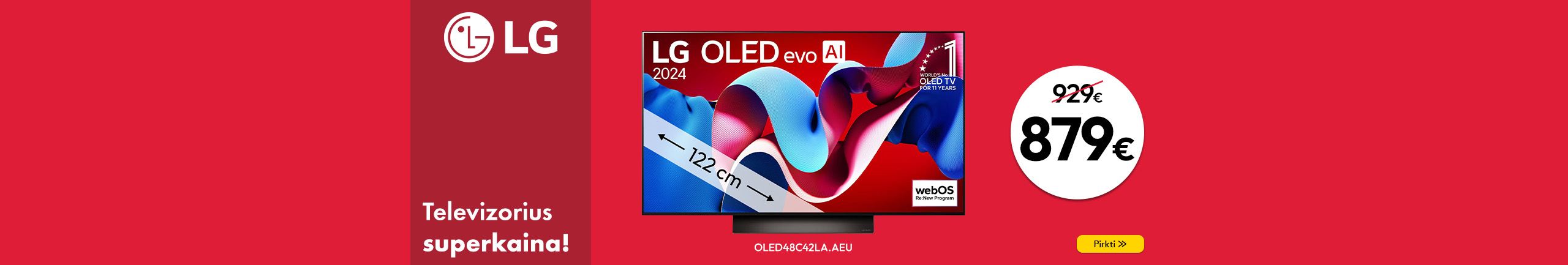 LG OLED 48'' TV