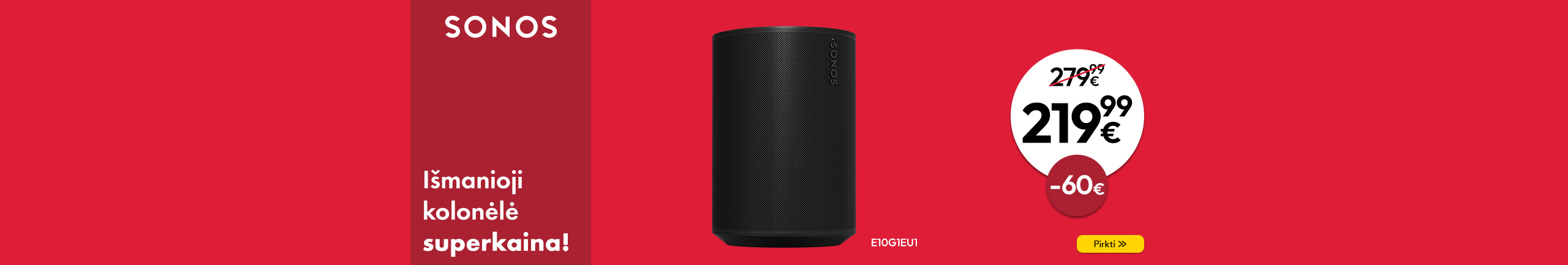 Sonos Era 100 smart home speaker