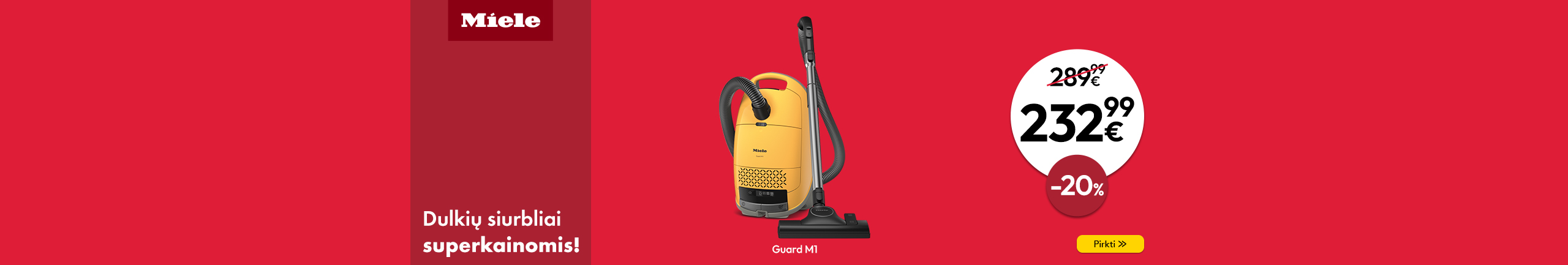 Vacuum cleaner Guard M1