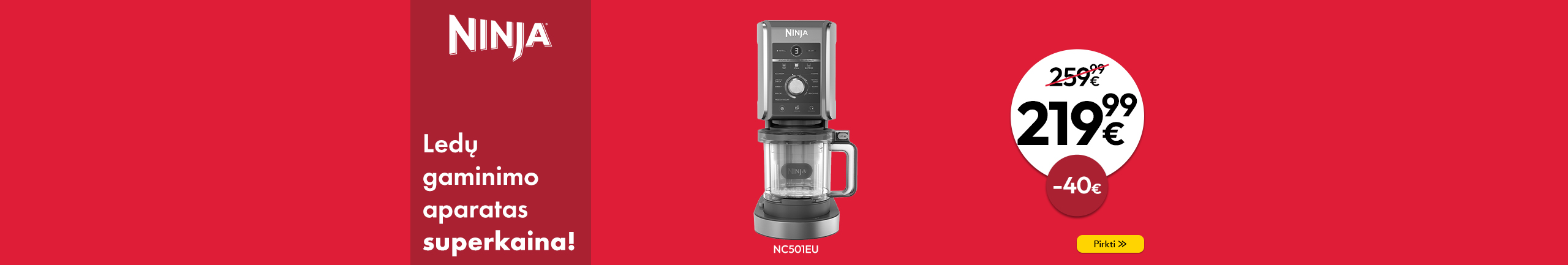Ice cream maker Creami Deluxe
