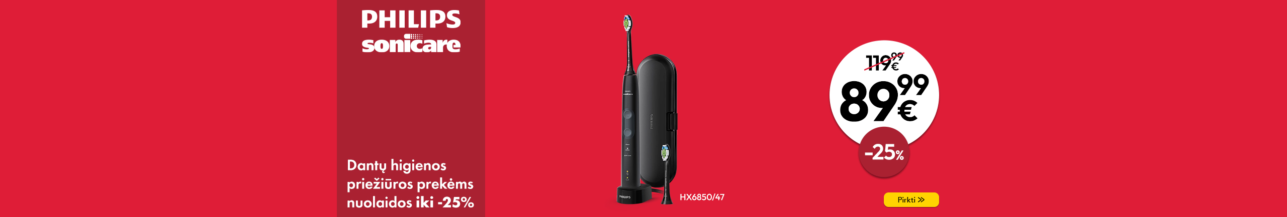 Elektrinis dantų šepetėlis Philips Sonicare Prekė