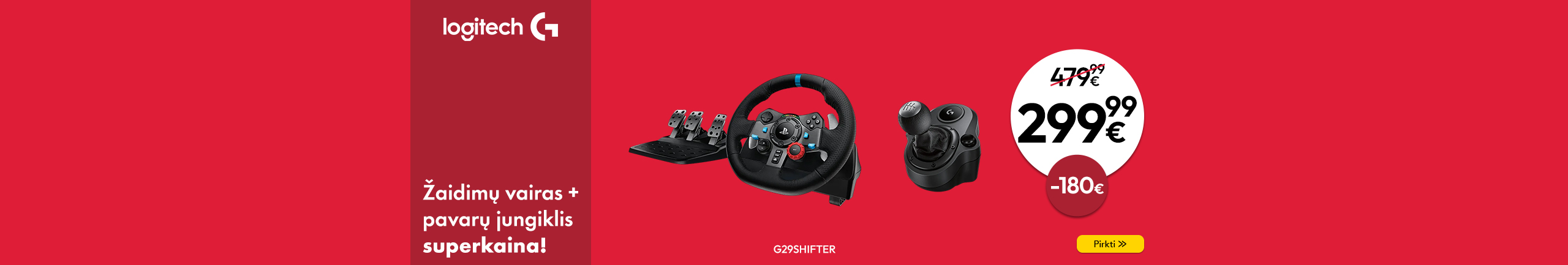 Puikus pasiūlymas Logitech žaidimų rinkiniui!
