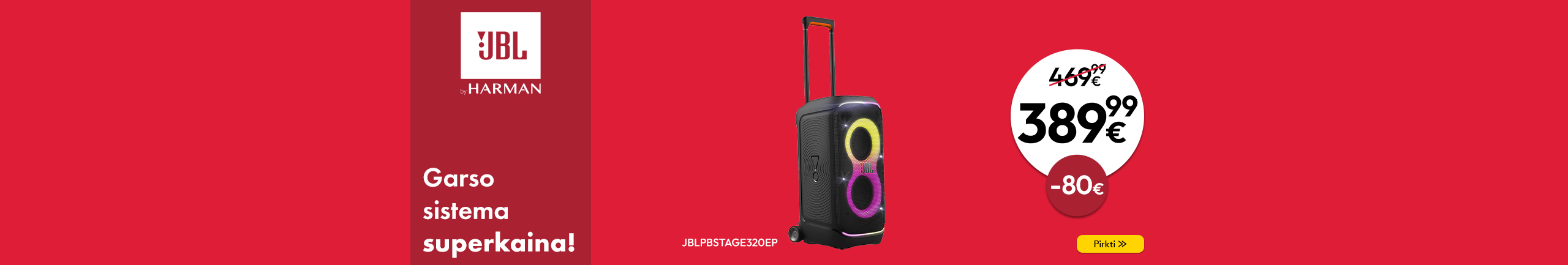 JBL partybox Stage 320