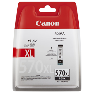 Rašalo kasetė Canon PGI-570 PGBK XL , Juoda Prekė - 0318C001 0318C001