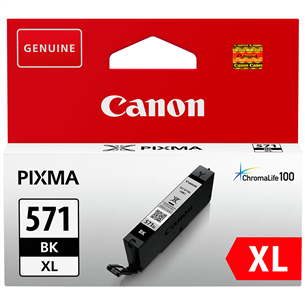 Rašalo kasetė Canon CLI-571XL, Juoda Prekė - 0331C001 0331C001