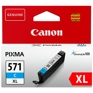 Rašalo kasetė Canon CLI-571XL, Mėlyna Prekė - 0332C001 0332C001