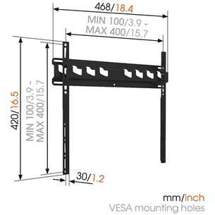 Настенное крепление для телевизора Vogel's Товар - MA3000 (32-55")
