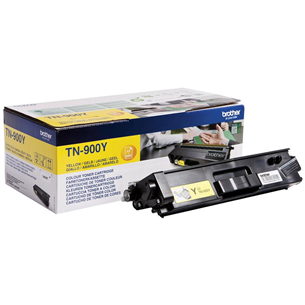 Dažų kasetė Brother TN-900Y, Geltona Prekė - TN900Y TN900Y