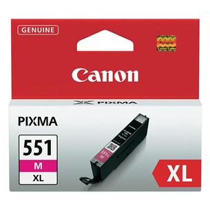 Rašalo kasetė Ink cartridge Canon CLI-551XLM (purpurinė) Prekė - 6445B001 6445B001