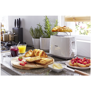 Philips Daily Collection, 900 W, white - Toaster Item - HD2581/00
