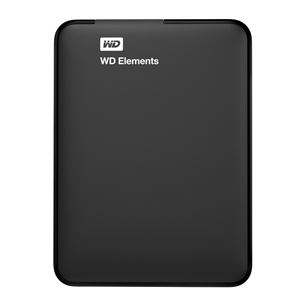 Išorinis kietasis diskas Western Digital Elements 1TB 2.5", Juodas Prekė - WDBUZG0010BBK-WESN WDBUZG0010BBK-WESN