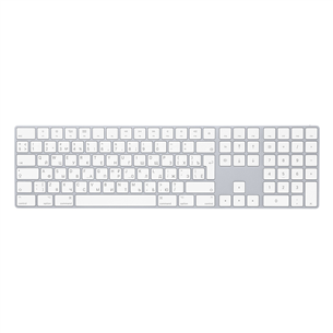 Apple Magic Keyboard, RUS, white - Wireless Keyboard Item - MQ052RS/A MQ052RS/A