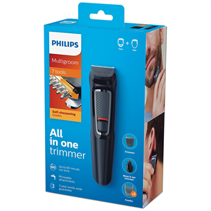 Barzdos kirpimo mašinėlė Philips Prekė - MG3720/15