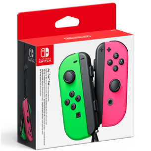 Žaidimų pultelis Nintendo Joy-Con, Žalias/rožinis Prekė - 045496430795 045496430795