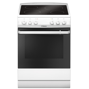 Hansa, 62 L, white - Freestanding Ceramic Cooker Item - FCCW680009 FCCW680009