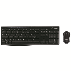 Logitech MK270, SWE, black - Wireless Desktop Item - 920-004535 920-004535