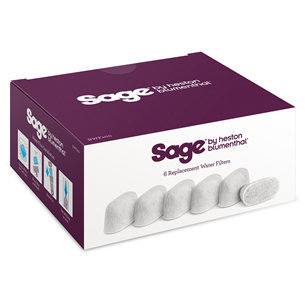 Sage, 6 pieces - Water filters Item - BWF100 BWF100