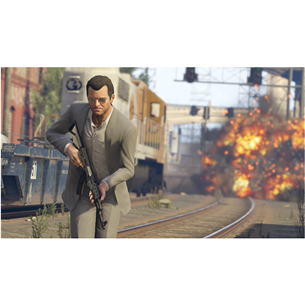 PS4 žaidimas Grand Theft Auto V Premium Online Edition Prekė - 5026555424271