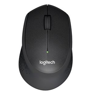 Logitech M330 Silent Plus, black - Wireless Optical Mouse Item - 910-004909 910-004909