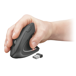 Trust Verto Ergonomic, black - Wireless Optical Mouse Item - 22879
