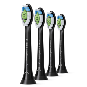 Dantų šepetėlių antgaliai Philips Sonicare Optimal White Prekė - HX6064/11, 4vnt HX6064/11