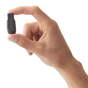 SanDisk Cruzer Blade, USB-A, 64 GB, black - Memory stick Item - SDCZ50-064G-B35