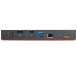 Lenovo ThinkPad Hybrid USB-C Dock, 135 Вт, черный - Док-станция для ноутбука Товар - 40AF0135EU