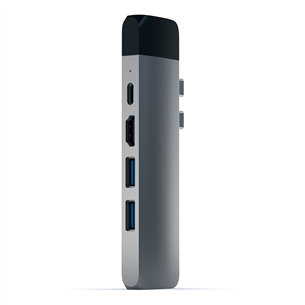 Satechi, USB-C MacBook Pro, серый - Хаб Товар - ST-TCPHEM ST-TCPHEM