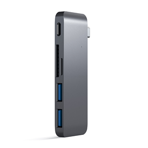 Satechi, MacBook 12'', USB-C, серый - Хаб Товар - ST-TCUPM ST-TCUPM