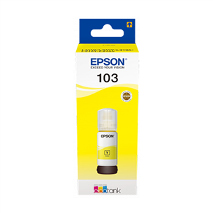 Rašalas Epson 103 EcoTank, Geltonas Prekė - C13T00S44A C13T00S44A
