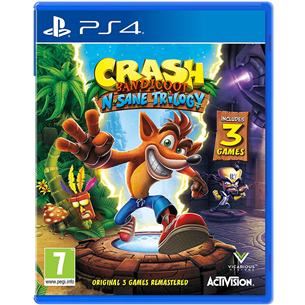 Žaidimas PS4 Crash Bandicoot N. Sane Trilogy Prekė - 5030917236662 5030917236662