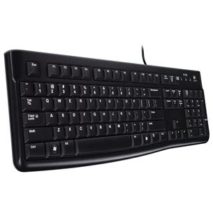 Klaviatūra Logitech K120, EST, Laidinė 920-002487