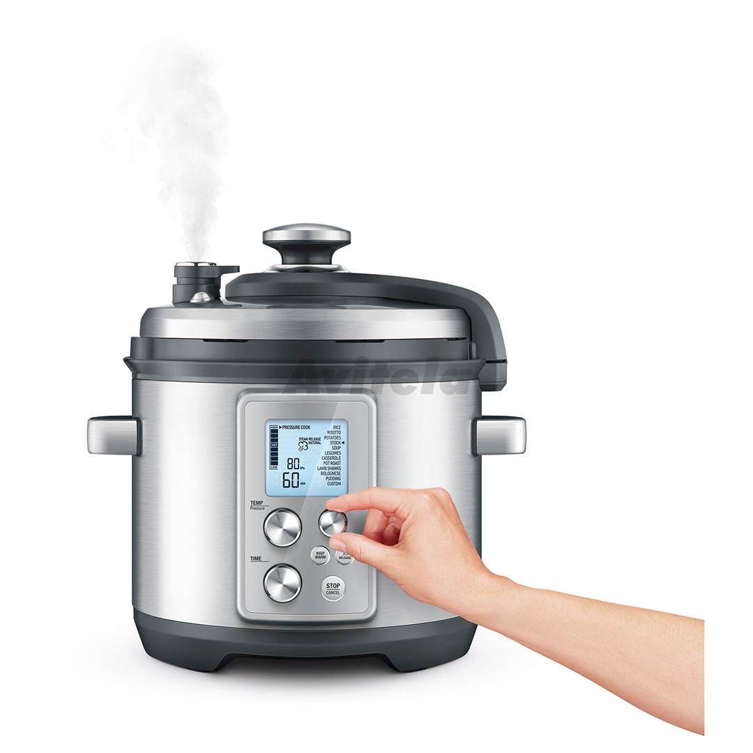 Sage the Fast Slow Pro 6 L 1100 W black inox Pressure slow cooker Item SPR700 SPR700 Avitela