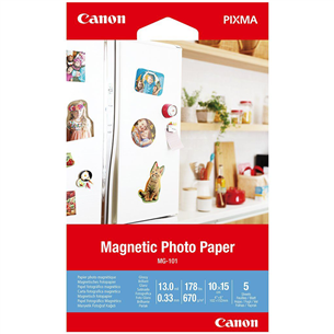 Foto popierius Canon Magnetic MG-101, 4x6, 5 lapai Prekė - 3634C002 3634C002