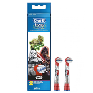 Dantų šepetėlių antgaliai Braun Oral-B Starwars, 2vnt. Prekė-EB10-2/STARWARS EB10-2/STARWARS