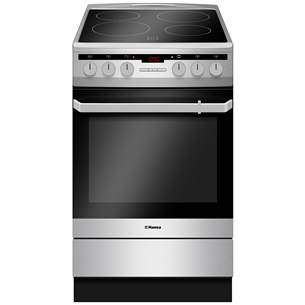 Hansa, 62 L, inox - Freestanding Ceramic Cooker Item - FCCX58290 FCCX58290