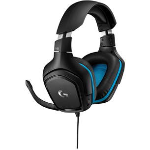 Ausinės Logitech G432, Juodos Prekė - 981-000770