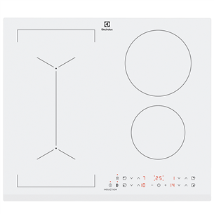 Electrolux, width 59 cm, frameless, white - Built-in Induction Hob Item - LIV63431BW LIV63431BW