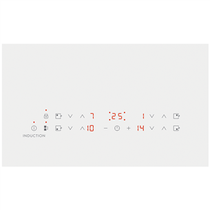 Electrolux, width 59 cm, frameless, white - Built-in Induction Hob Item - LIV63431BW