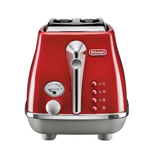 Delonghi ICONA Capitals, 900 W, red/grey - Toaster Item - CTOC2103R CTOC2103R