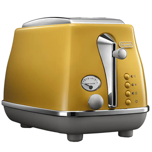 Delonghi ICONA Capitals, 900 W, yellow/grey - Toaster Item - CTOC2103Y