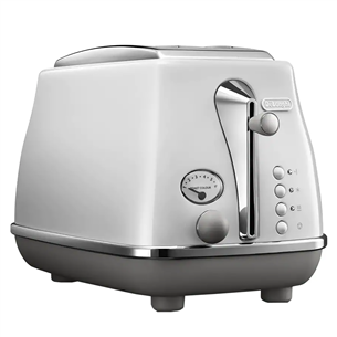 Delonghi ICONA Capitals, 900 W, white/grey - Toaster Item - CTOC2103W