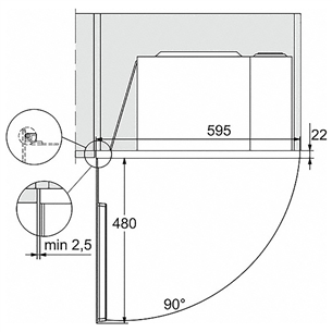 Įmontuojama mikrobangų krosnelė Miele M2230SC