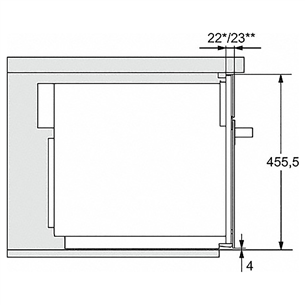 Įmontuojama mikrobangų krosnelė Miele, Prekė - M7244TC