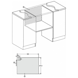 Įmontuojama mikrobangų krosnelė Miele, Prekė - M7244TC
