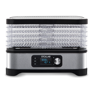 Stollar the Rapid Food Dryer, 400 Вт, серебристый/черный - Сушилка для продуктов Товар - DHS600 DHS600
