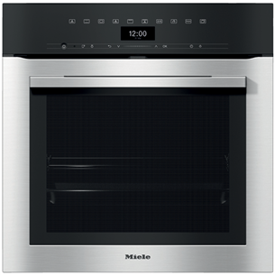 Miele, TasteControl, 76 L, inox/black - Built-in Oven H7364BP